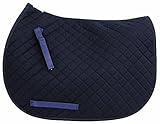 TuffRider Basic Dressage Saddle Pad Navy
