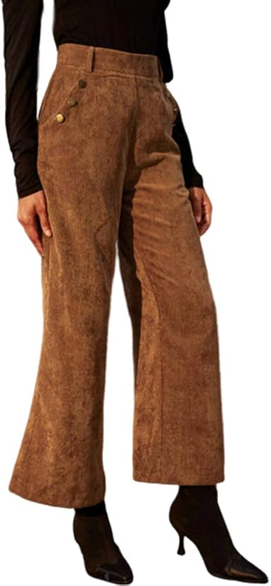 womens baggy corduroy trousers