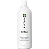 Biolage Strength Recovery Shampoo, For Damaged & Sensitized Hair, Gently Cleanses & Reduces Breakage, Vegan, Cruelty-Free, Pa