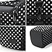 USA Gear DSLR Camera Case for Men and Women with Top Loading Accessibility, Adjustable Shoulder, Small Camera Sling Bag, Padded Handle - Camera Holster Bag for Nikon, Canon, Panasonic (Polka Dot)