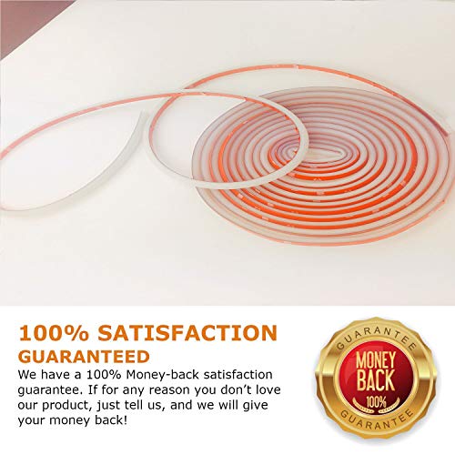 Doors Windows Seal Strip Transparent Rubber Self-Adhesive Insulation Anti-Collision Soundproof Waterproof Dustproof Windproof(5M)