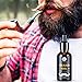 Beard Oil for Men，All Natural Leave in Conditioner and Softener Organic Gentlemen's Beard Care Oil 1oz .