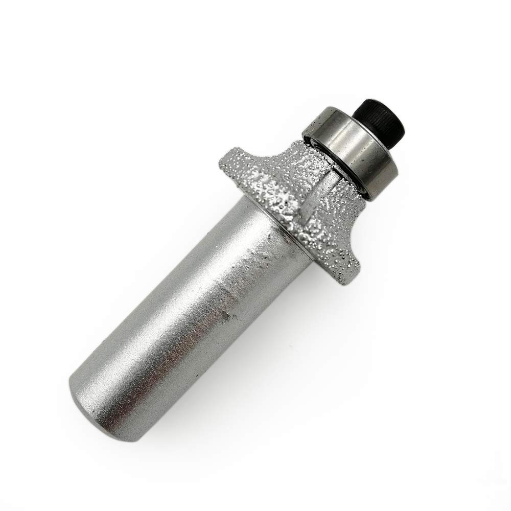 Photo 1 of SHDIATOOL 1/2 Inch Shank Round-Over Router Bits 06MM Radius Corner Rounding Edge-Forming Marble Granite Quartz Stone
