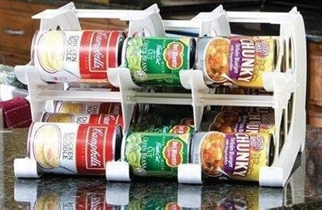 Fifo Mini Food Storage Can Organizer Fits Pantry Shelf Canned