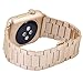 Apple Watch Band, Biaoge Steel Milanese Loop Replacement Wrist Band with Plated Case for Apple Watch (Gold 42mm)