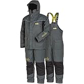 NORFIN ELEMENT SUIT &ndash; Insulated Float Assist Ice Suit, Waterproof &amp; Breathable Winter Jacket and Bib Set