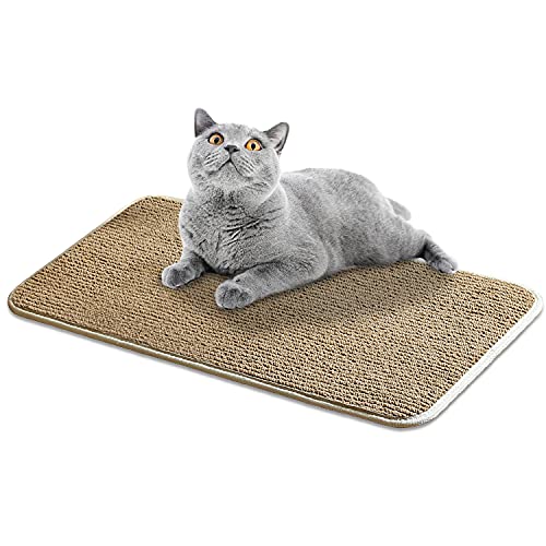 Matdology Cat Scratching Mat 23.6 x 12 inch, Durable Cats Scratcher Pad