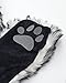 iHeartRaves Husky Animal Hood, Hat, Scarf and Paw Mittens Furry Hoodie