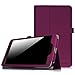 Fintie LG G Pad F 8.0 / G Pad II 8.0 Folio Case - Premium PU Leather Cover [Fit (4G LTE AT&T Model V495 / T-Mobile Model V496 / US Cellular Model UK495) & G Pad 2 8.0 V498] 8-Inch Tablet, Purple