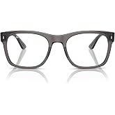 Ray-Ban Unisex Rx7228f Low Bridge Fit Square Prescription Eyewear Frames