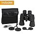 BuySevenSide 20x50 Powerful High Definition Binoculars with Durable Portable and Fully Coated Lens For Birding Watching, Camping, Hunting, Concert, Sports, Sightseeing and More