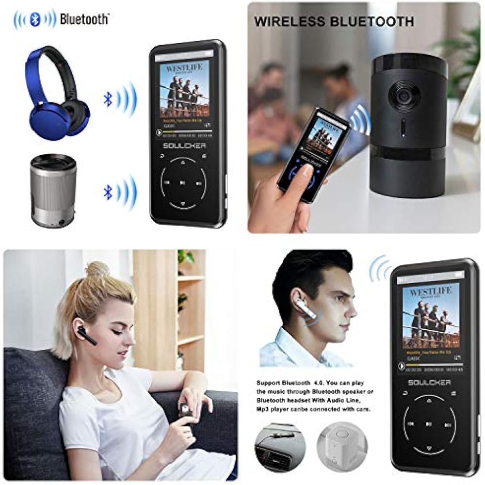 Player 16GB MP3 W/ Bluetooth 4.0 Portable HiFi Lossless Sound | eBay