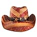 grinderPUNCH Classic American Flag Cowboy Hat Antique Stone Wash