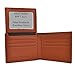 RFID Security Men’s Wallet | 100% Genuine Top Grain Leather | (NOT Microfiber - PU - PVC) Brown