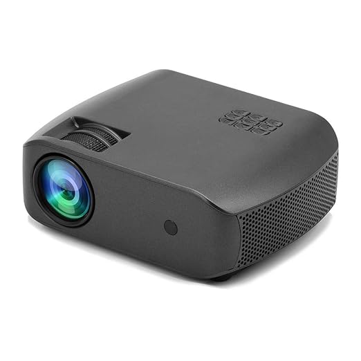 FFQNG Proyector Portátil, HD 1280P Pico Projector, Puede Leer U ...