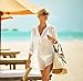 Fasker Womens Bathing Suit Swimwear Beach Bikini Swimsuit Shirt Cover up Dress