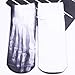 kaifongfu Man's Womens 3D Printed Funny Crazy Novelty Low Cut Ped Cute Athletic Socks (Free Size, White)