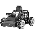 HIWONDER Raspberry Pi 5 Robot Car with 3D Depth Camera MentorPi M1 Mecanum-Wheel Chassis ROS2-HUMBLE Support SLAM Mapping Navigation and Autonomous Driving（with Raspberry Pi 5 8GB）