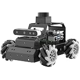 HIWONDER Robot Car with ChatGPT Large AI Models, 3D Depth Camera Mecanum-Wheel Chassis ROS2-HUMBLE Lidar SLAM Mapping Navigation Autonomous Driving, MentorPi M1 Standard Kit Without Raspberry Pi