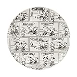 Department 56 Peanuts Christmas Anniversary Cartoon Plate
