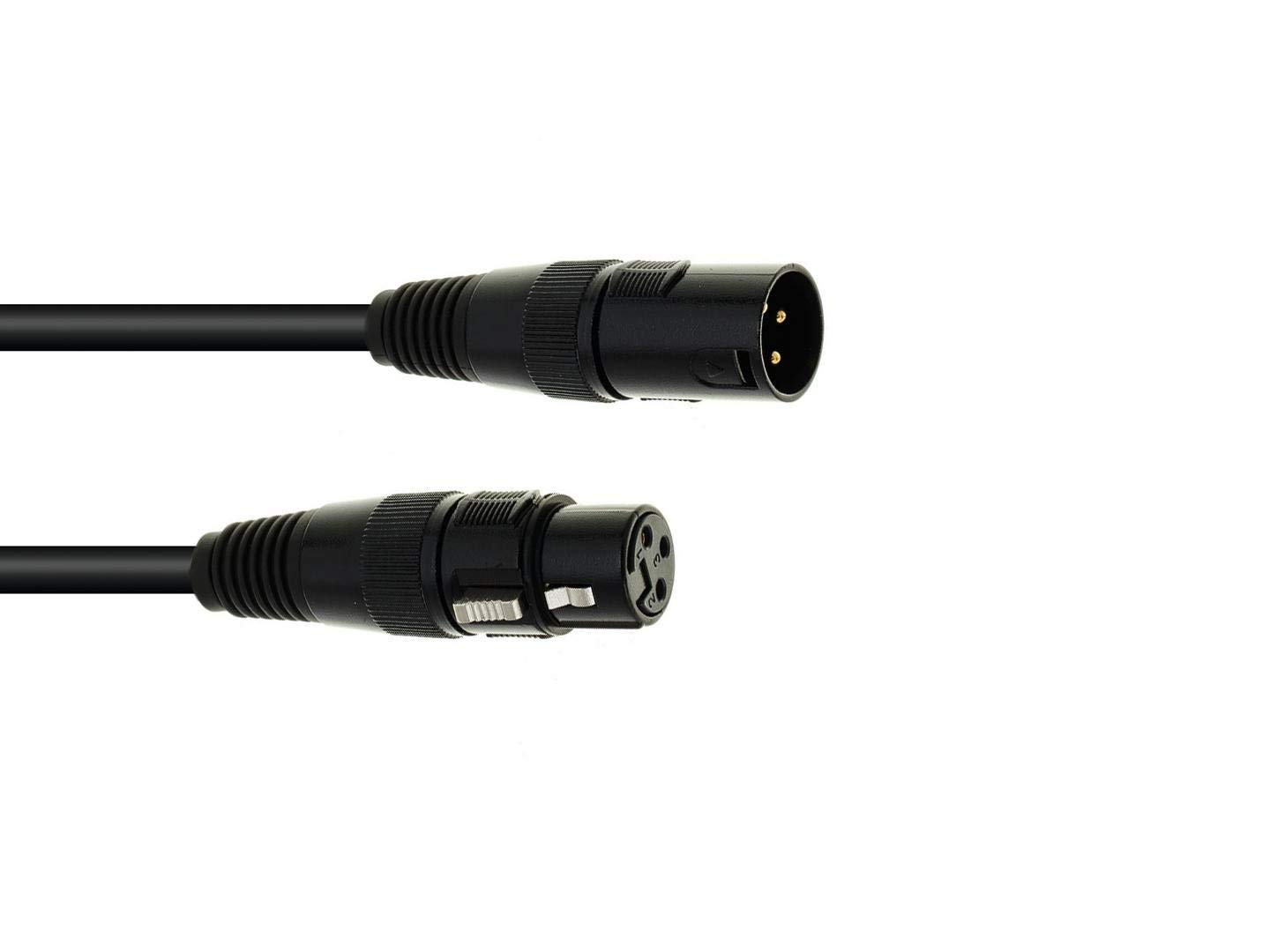 Eurolite DMX Cable XLR 3-Pin 3 m Black DMX Cable