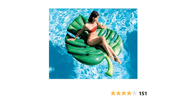 intex palm leaf float