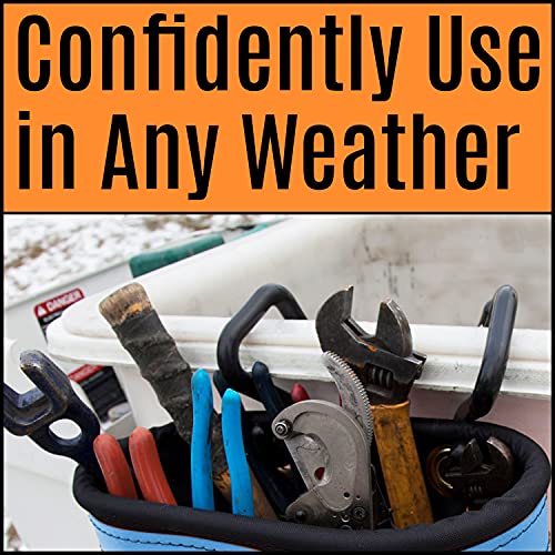 [2 Pack] Durable Lineman Bucket Hooks to Secure Tool Apron or Oval Bag