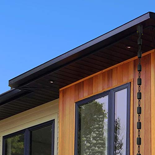 Rain Chains Direct Rain Chain Rain Chains for Gutters Scallop, 8.5