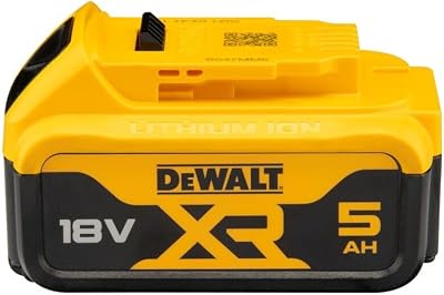 DEWALT DCB184 5Ah 18V XR Lithium-Ion Battery Pack LED Indicator