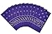 T&Z 100% Cotton 12 Pack Fine Bandanas Professional Factory Manufactured (Purple)