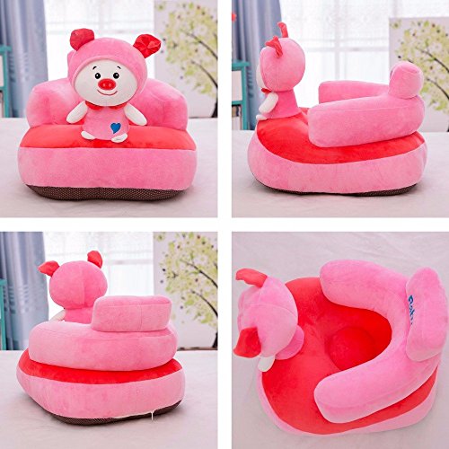 VT BigHome Baby Seat Sofa Cartoon Bear Baby Chair 1-6T Kid Bean Bag Removable Baby Plush Chair Cute Cat Baby Support Seat Bebe Eating Chair - Thumbnail 3