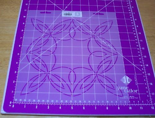 9" Fairy Wings Medallion Quilting Stencil