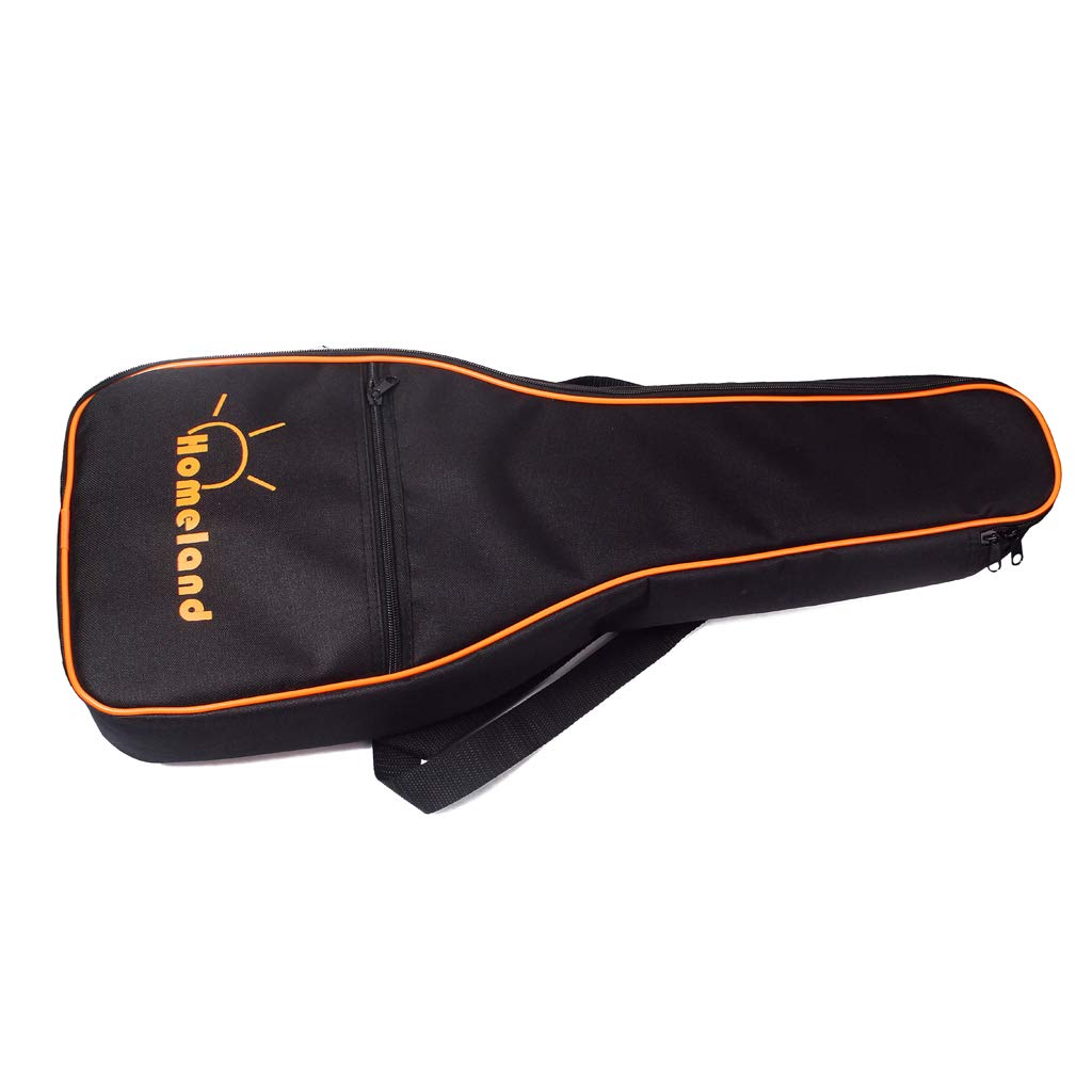 Alnicov Ukulele Gig Bag，600D ，up to 24 Inch，Water-resistant Design ，Tenor Ukelele Bag Black