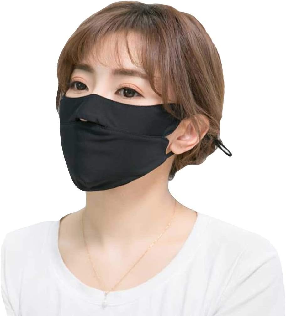 Lefthigh Breathable Mouth Mask Unisex Face Earhook Mask Riding Travel Bicycle Helmet Protect Nose Breathable Masks Washable (D)