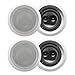 Acoustic Audio CS-IC83 in Ceiling 8″ Speaker 2 Pair Pack 3 Way Home Theater 1400 Wattthumb 3
