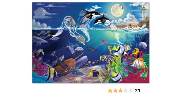 melissa and doug underwater puzzle