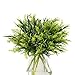 THE BLOOM TIMES Artificial Greenery Stems Pack of 6, Fake Foliage Plants Faux Flowers for Home, Wedding, Garden, Farmhouse, Garden, Patio, Indoor and Outdoor Decor in Bulk Wholesale