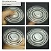 Fidget Spinner, HoneyAKE Tri Finger Spinner EDC Fidget Toy High Speed Stainless Steel Bearing Metal Material Hand Spinner for ADD ADHD Focus Anxiety Stress Relief Boredom Killing Time (Silver)