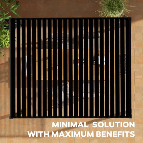 MIRADOR 80S Louvered Pergola Review: 10'x12' Adjustable Roof for Deck or Patio image 26