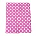 HDE Rotating iPad Case Magnetic Folding Leather Cover Folio Flip Stand for Apple iPad 2 iPad 3 iPad 4 (Pink & White Polka Dot)