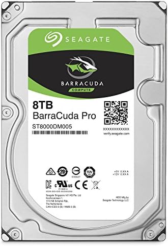 Seagate Barracuda Pro 8TB SATA III 8000 GB 3.5 Serial ATA III; 0 – 60 °C; Serial ATA III, Hard drive (HDD)