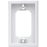 Legrand GFCI Extension Ring, Outdoor Outlet Box Extender, Electrical Junction Box, 7 Cubic Inch, 1594TPAW, White, 1 Count