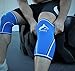 HVSKY Fitness | Knee Sleeves - Support for Powerlifting, Weightlifting & Crossfit - Compression Knee Sleeves - Competition Grade (1 Pair), Men & Women (Black, Medium)