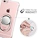 iPhone 6S Plus Case, iPhone 6 Plus Clear Case Rose Gold for Girls with Ring Holder, WXY Magnetic Case Shock-Absorption for Apple iPhone 6 Plus 5.5'' 2016
