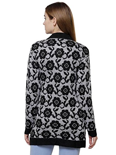 matelco floral print woollen cardigan for womens