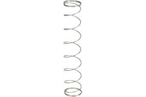 PRIME-LINE Handyman Springs SP 9723 Compression Spring, Spring Steel Construction, Nickel-Plated Finish, 0.016 GA x 5/16 In. x 1-3/4 In. (4 Pack)