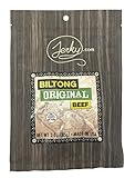 GRASS FED Original Biltong Jerky - 3 PACK - All Natural South African Style Biltong - The Best Biltong Jerky on the Market - 100% Whole Muscle Beef - No Added Preservatives, No Added Nitrates, No MSG and Sugar Free - 9 total oz.