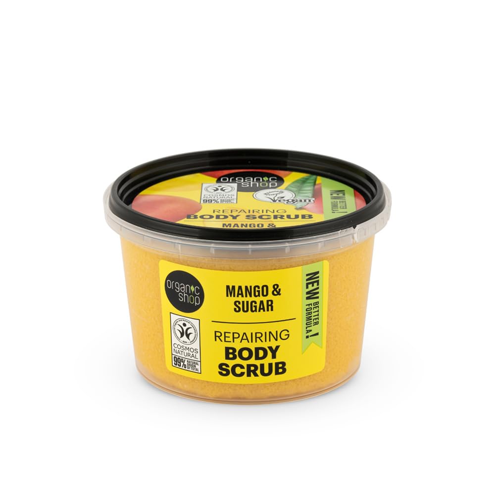 Organic Shop 250ml Body Scrub Repairing Mango & Sugar