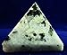 Large Moonstone Chakra Spiritual Healing Crystal Gem Pyramid Beverly Oaks Exclusive COA