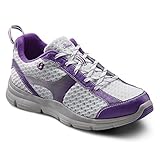 Dr. Comfort Meghan Women's Therapeutic Extra Depth Athletic Shoe Leather-and-Mesh Lace